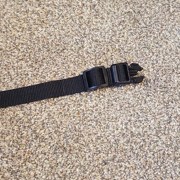 Black Dog Collar- Medium - Picture 4 of 4